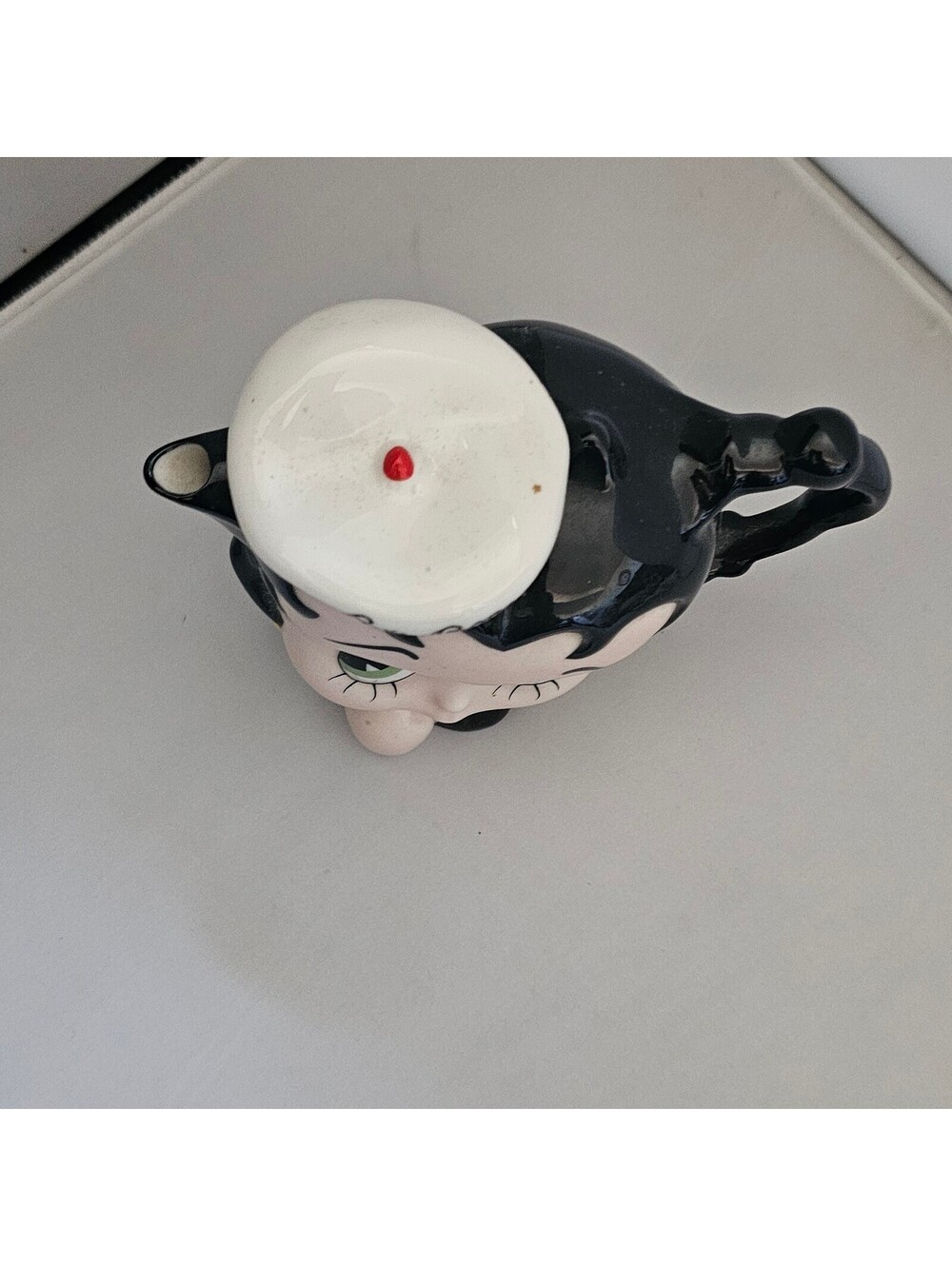 Vintage Betty Boop Ceramic Teapot with Sailor Hat Lid - Picture 2 of 7